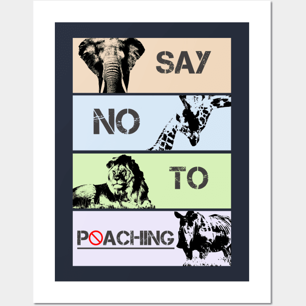 No poaching Wall Art by ManuLuce